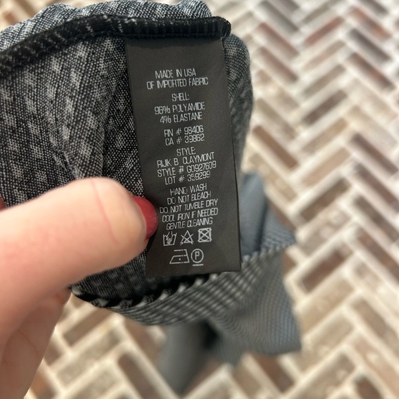 Theory Rijik B Claymont Office Chic Sheath Mini Dress Patterned Garment Size 12 - Picture 6 of 6